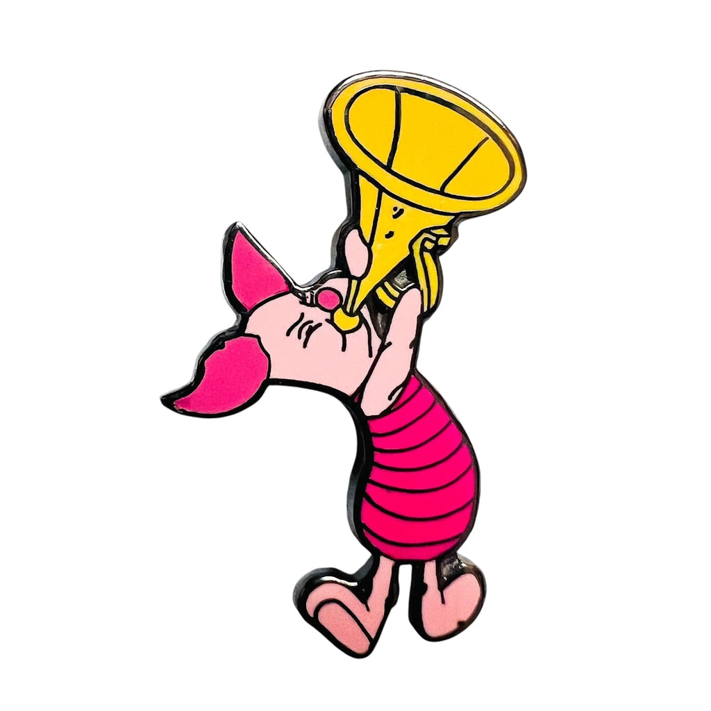 Disney Winnie The Pooh Band Piglet Playing Horn Pin