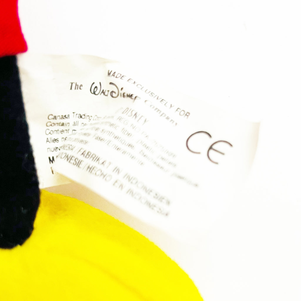 Disney Store Valentine Mickey Mouse Bean Bag Plush