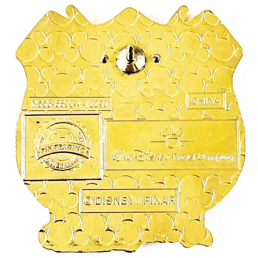 Disney DLR Walt Disney World Travel CO. Disneyland Cars Land Lightning McQueenn Pin