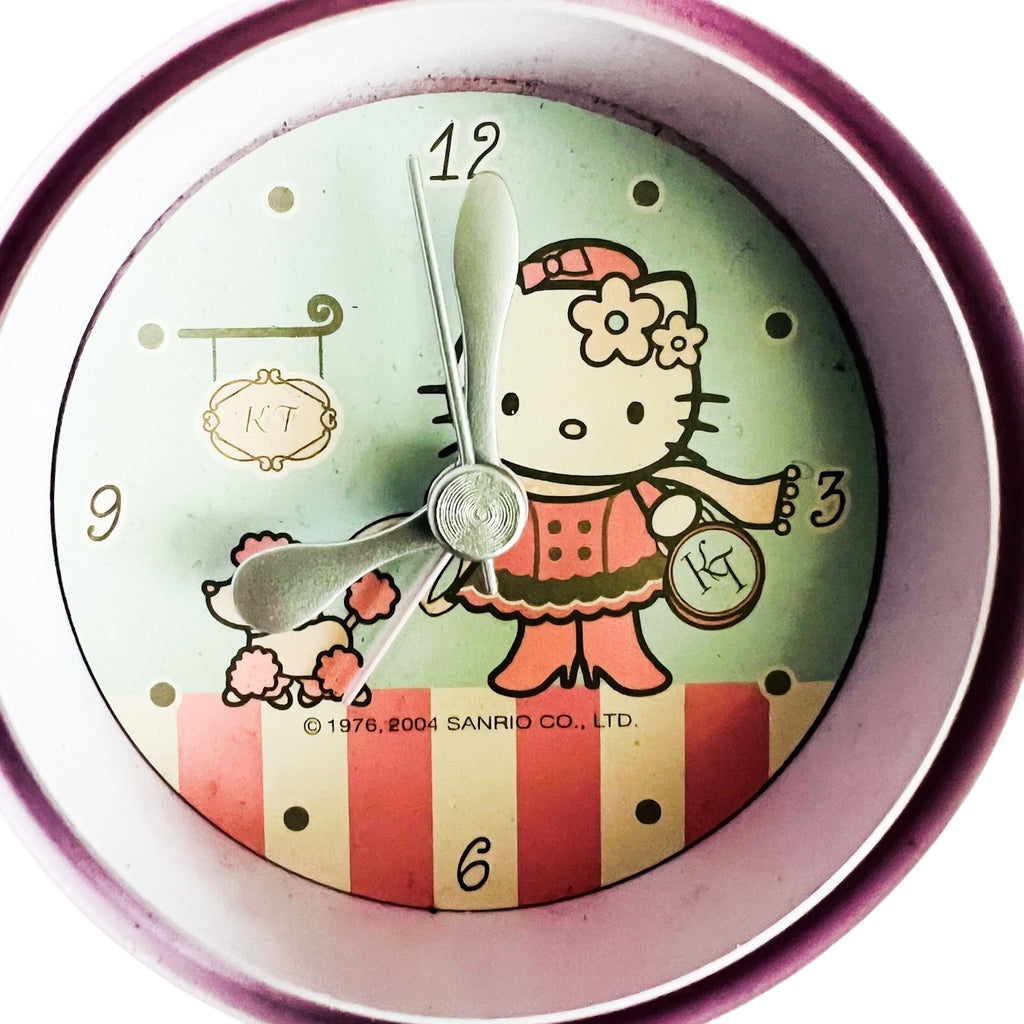 Vintage Sanrio Hello Kitty 2004 Couch Collectible Mini Alarm Clock Rare