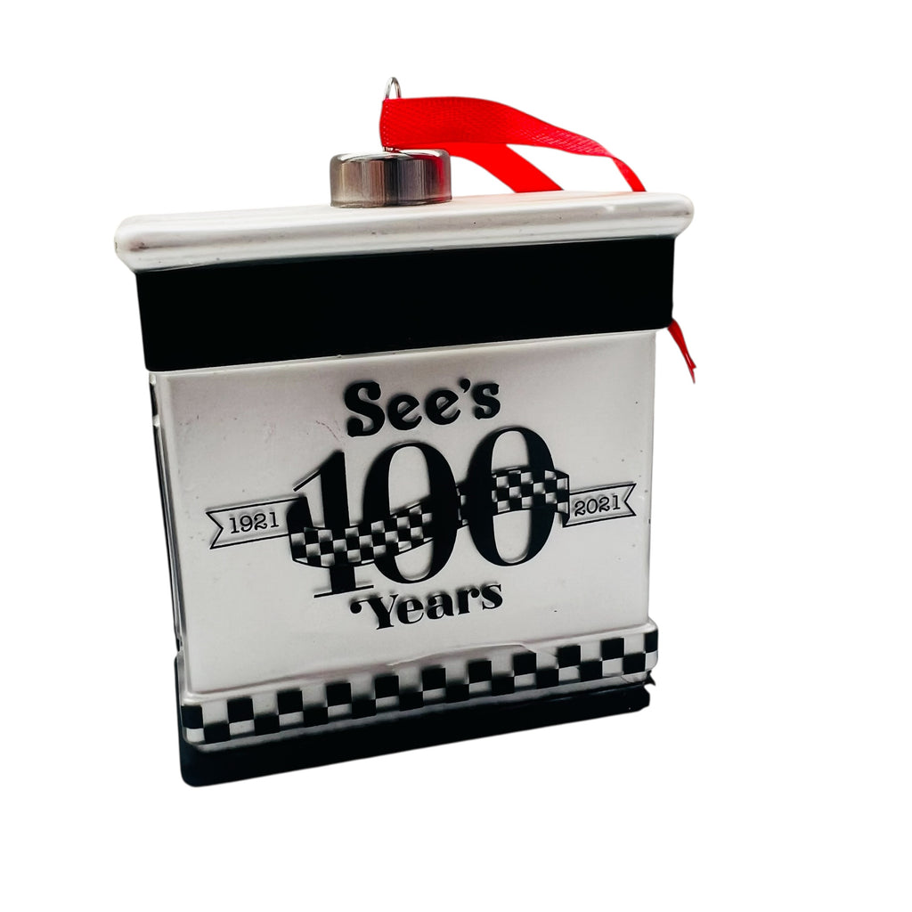 See’s Candies 100 Years Christmas 2021 Ornament
