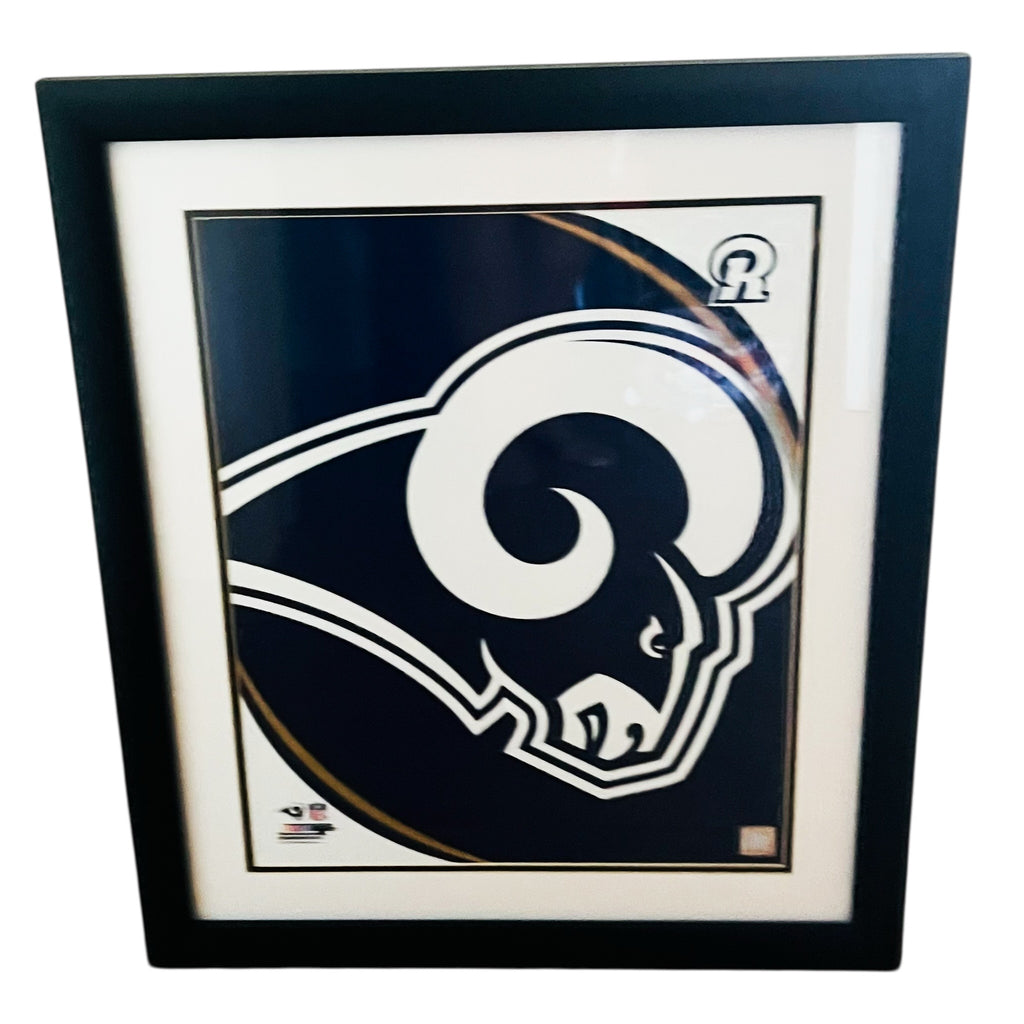 NFL Los Angeles Rams PhotoFile 2017 Matted Framed