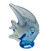Vintage Blue Angel Fish Hand Blown Glass Controlled Bubble Figurine
