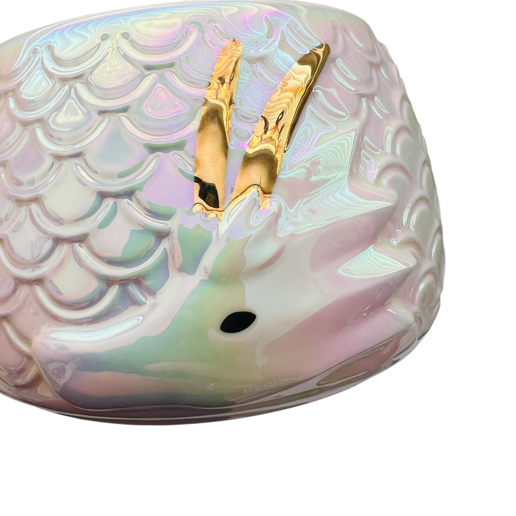 Starbucks Dragon Lunar New Year White Iridescent Pearlized 2024 Mug