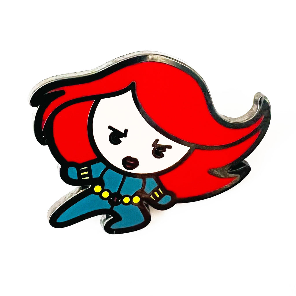 Disney Marvel Kawaii Mystery Black Widow Avengers Pin