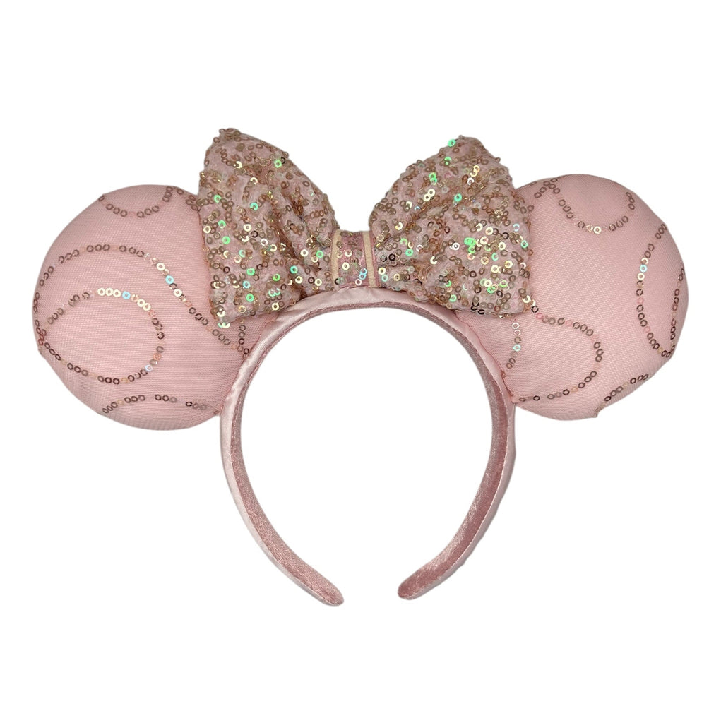 Disney Parks “Best Day Ever” Pink Sequins Minnie Ears