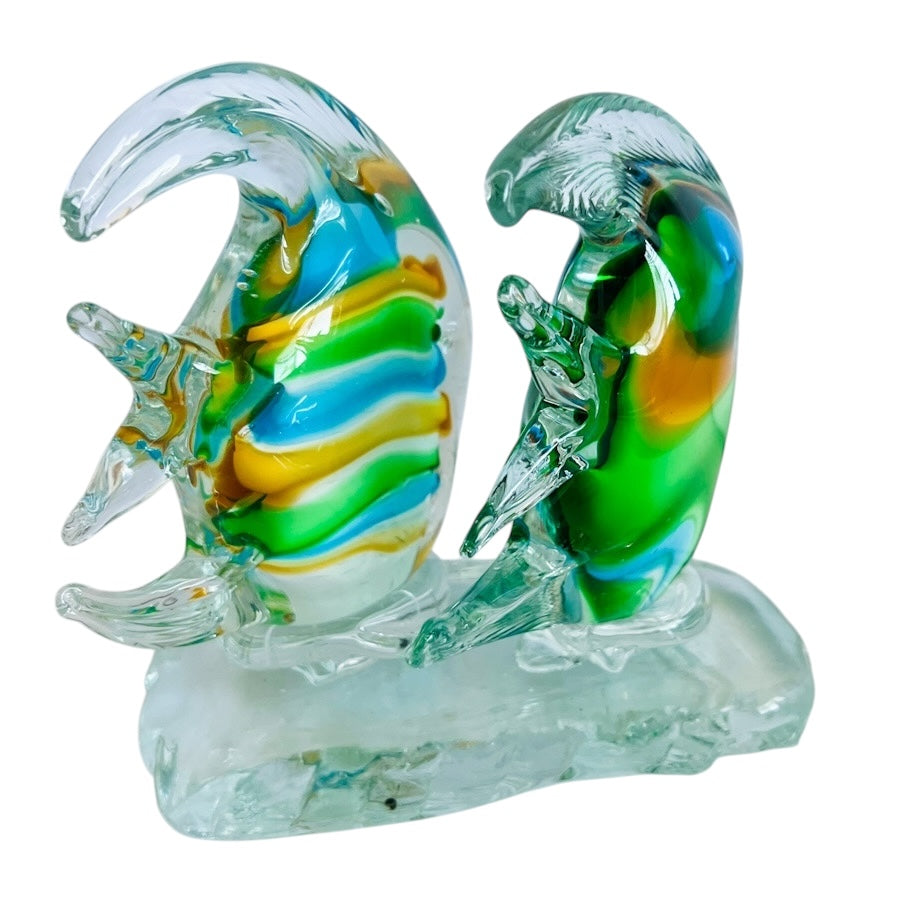 Vintage Murano Art Glass Angel Fish Figurine