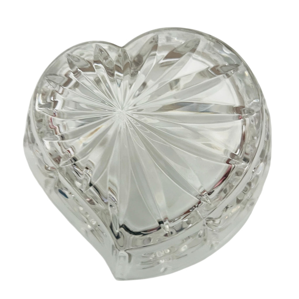 Vintage Waterford Crystal Heart Shape Bowl