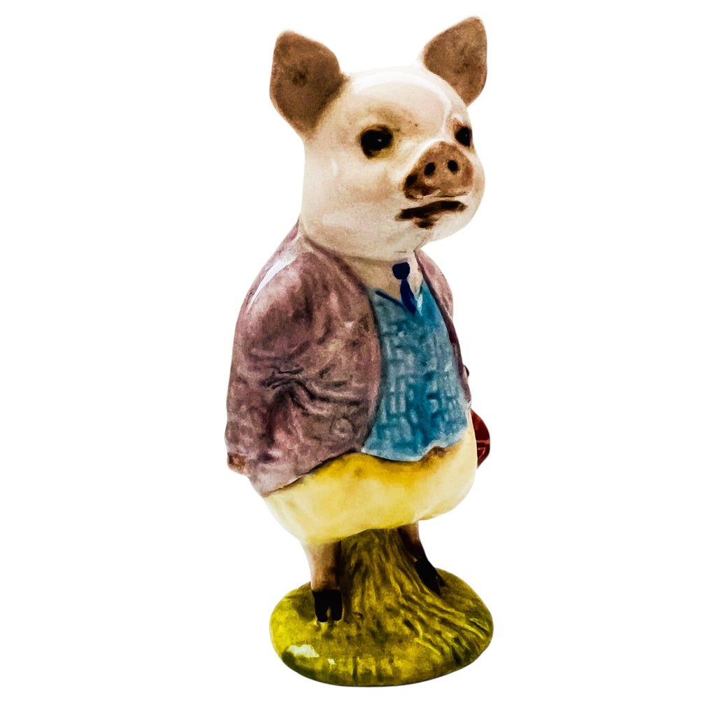 Beatrix Potter’s Pigling Bland Beswick F. Warne & Co Figurine