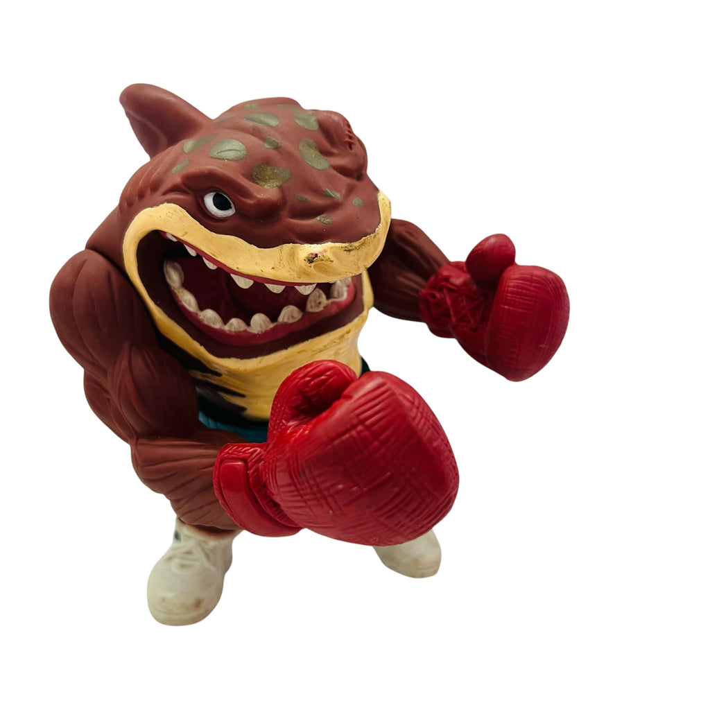 Vintage 1995 Big Slammu Slugger Boxer Street Sharks Street Wise Action Figure
