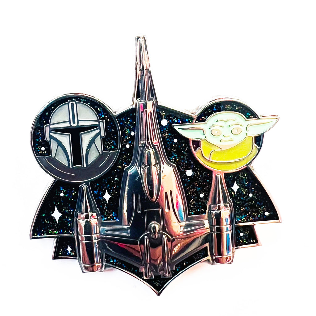 Disney Star Wars The Mandalorian Starfighter Limited Release Pin