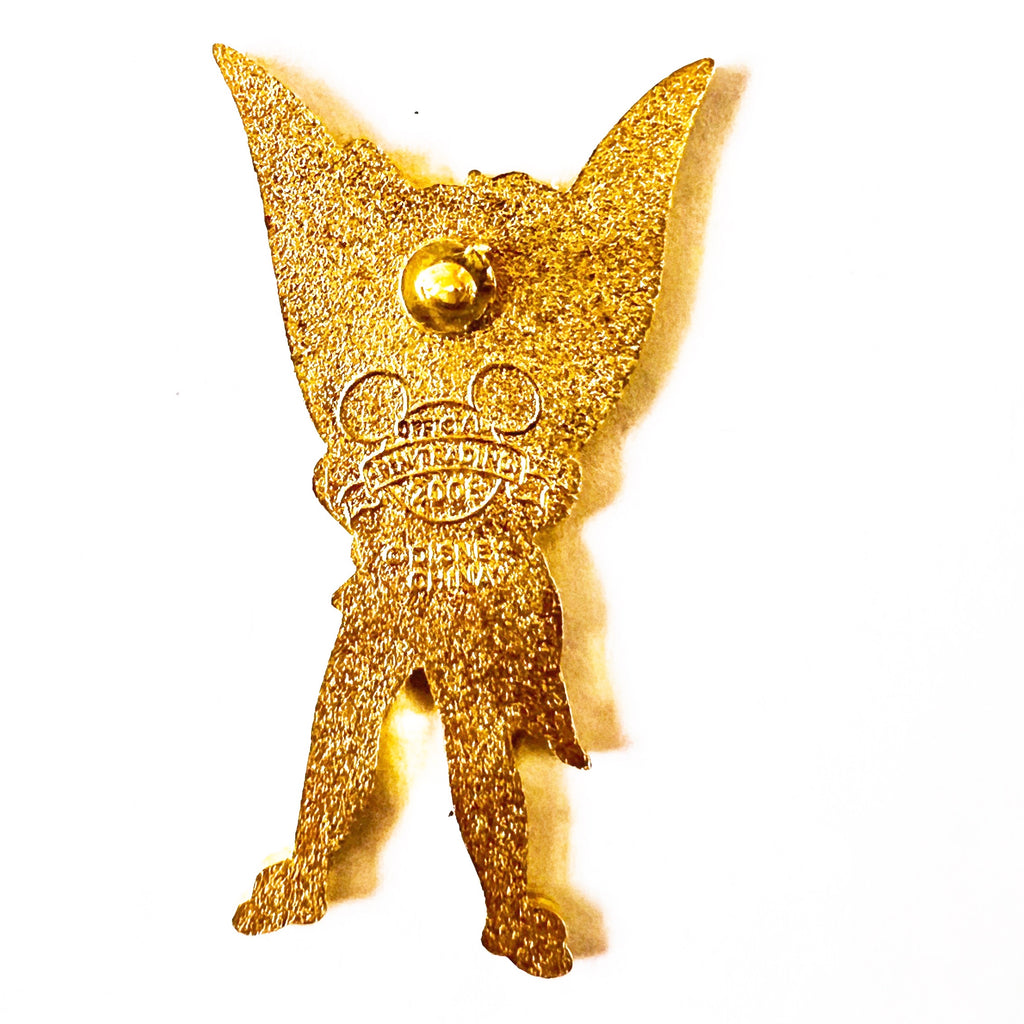 Disney Tinker Bell Dressed Pirate With Skull Crossbones Hat Pin