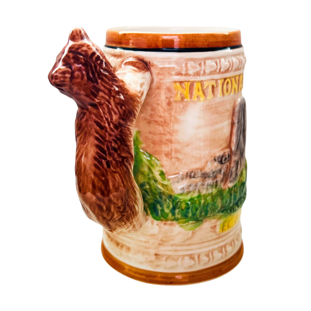 Vintage Yosemite Half Dome El Capitan Bear Handle Mug