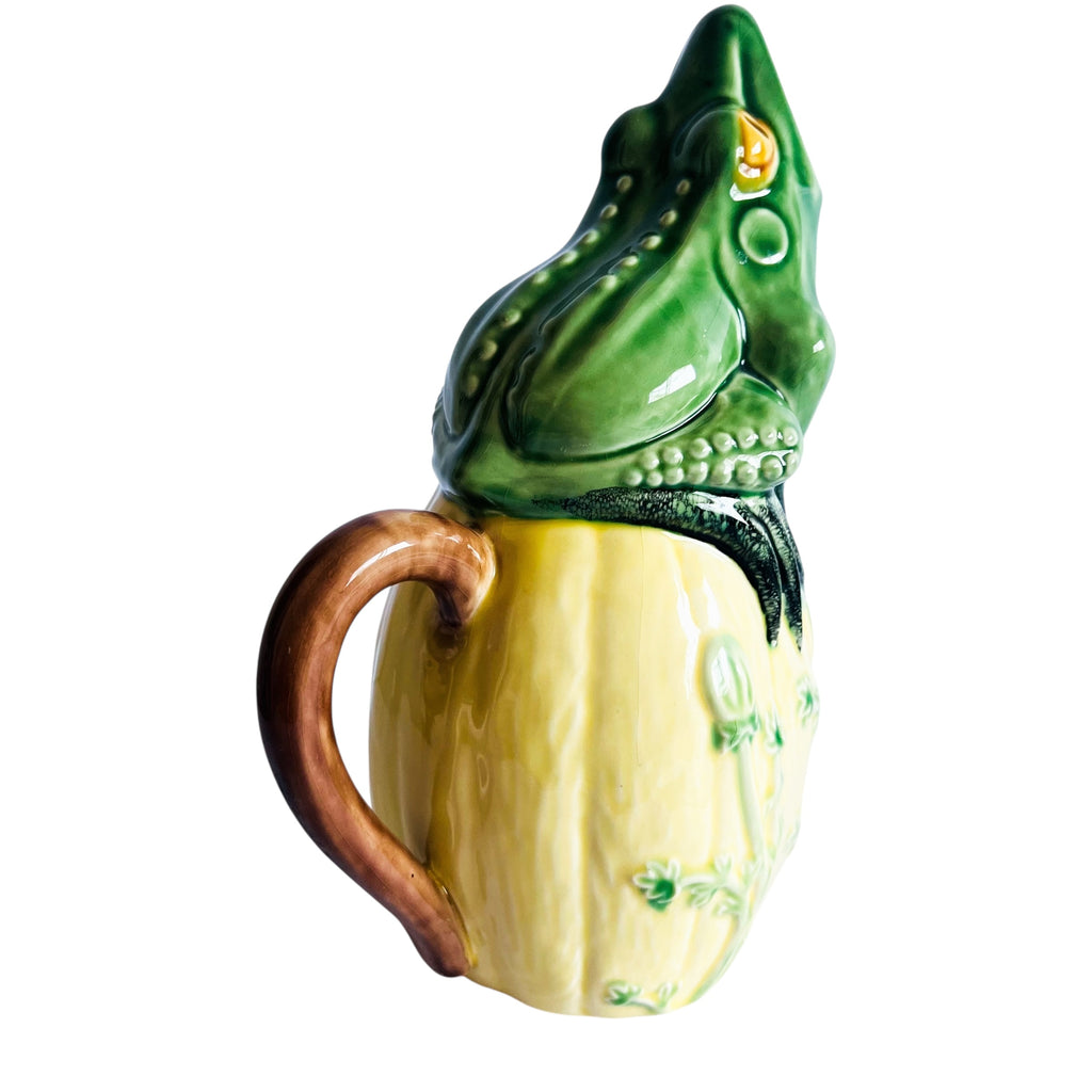 Bordallo Pinheiro Frog Pitcher