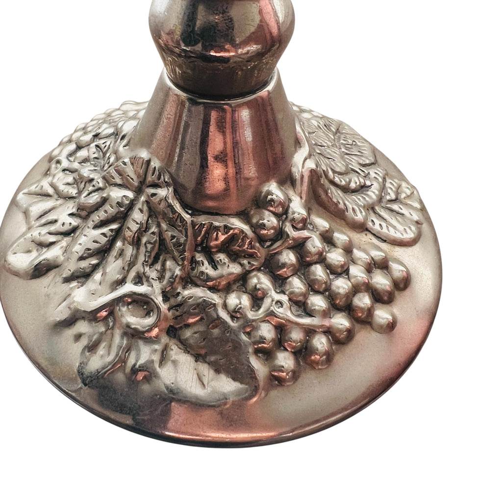 Vintage Silver Plated 4 Arm Candelabra Ornate Candle Holder
