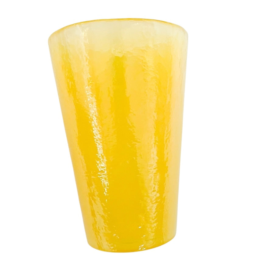 Yalos Casa Murano Tumbler Drinking Glass Hand Blown Italian Art Glass