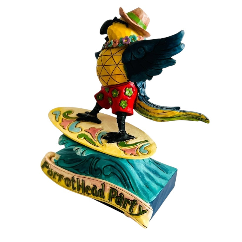 Jim Shore Margaritaville Parrot Head
Party Surfing Wave Beach 6001069
Figurine