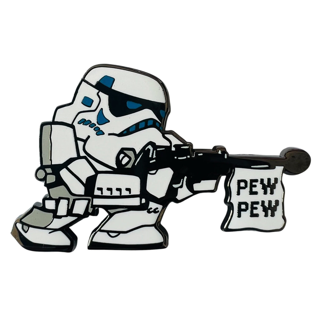 Disney Star Wars Stormtrooper Pew Pew Pin