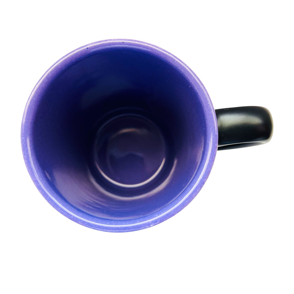 Disney D23 Official Fan Club Black and Purple Mug