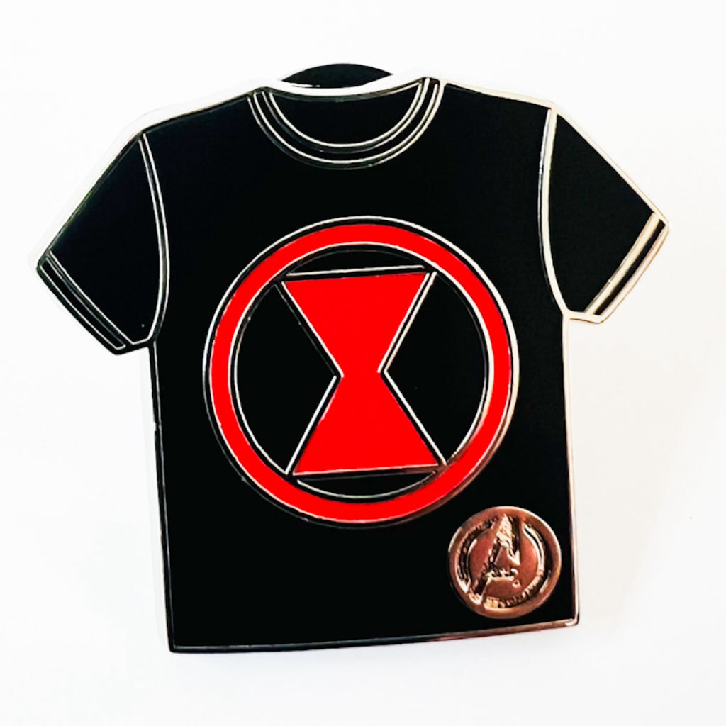 Disney DLR Marvel Black Widow Hidden Mickey Disneyland 2024 Pin