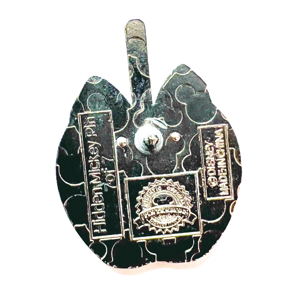 Disney Cheshire Candy Apple Hidden Mickey Character Pin