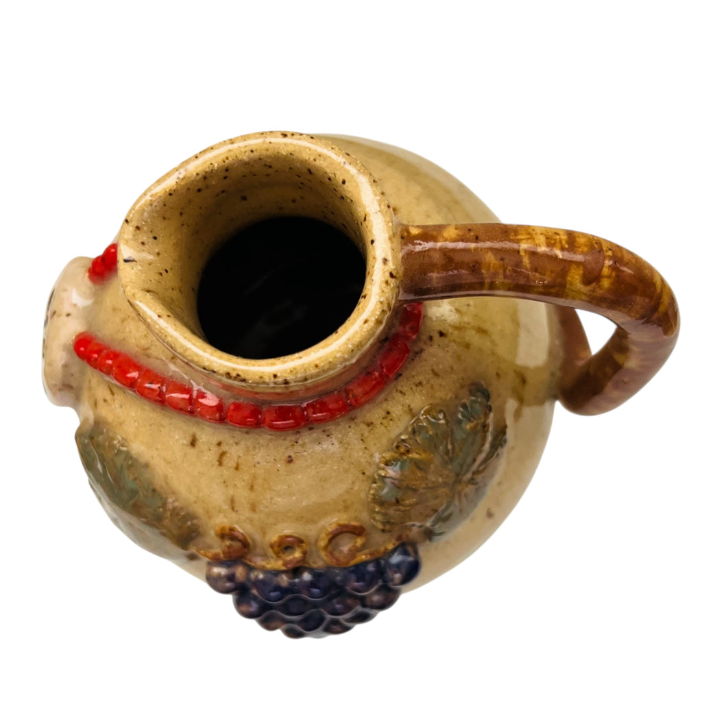 R. KAR Pottery Jug Signed Pitcher