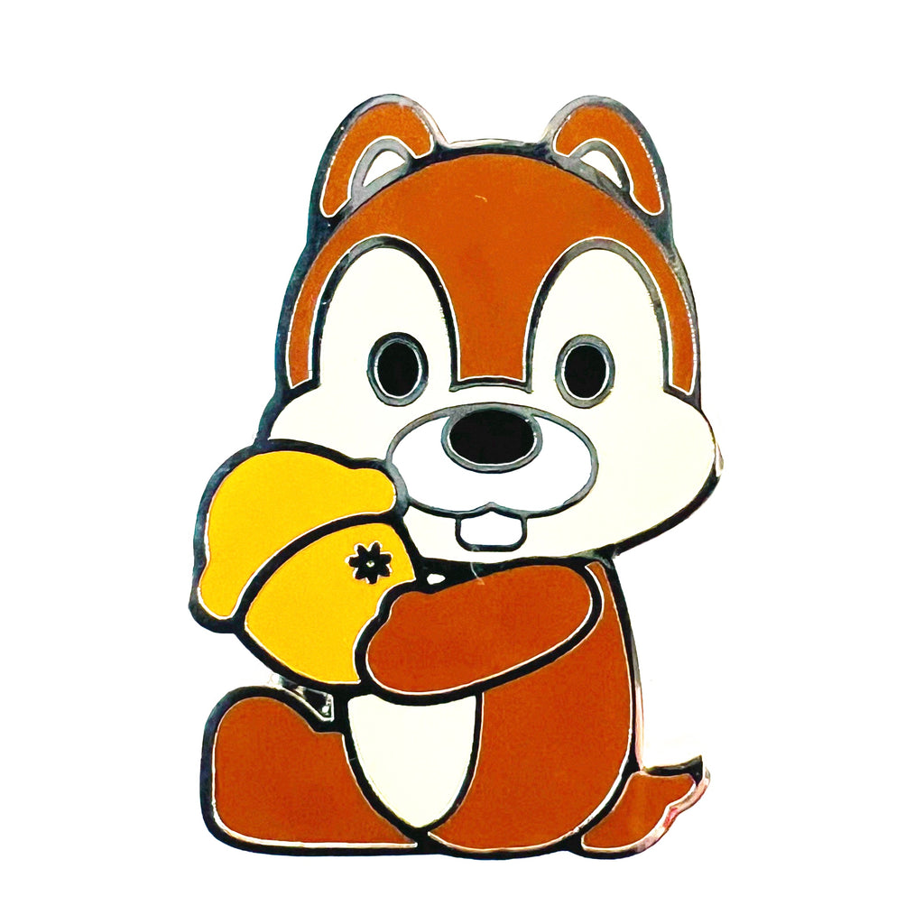 Disney Chip Cute Characters Acorns Chip & Dale Pin