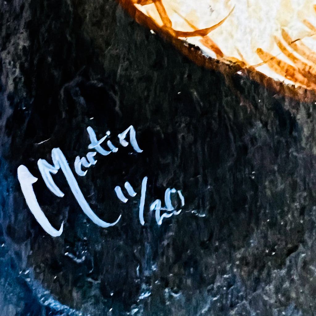 Cheshire Cat Welcome Slate Hanging Sign