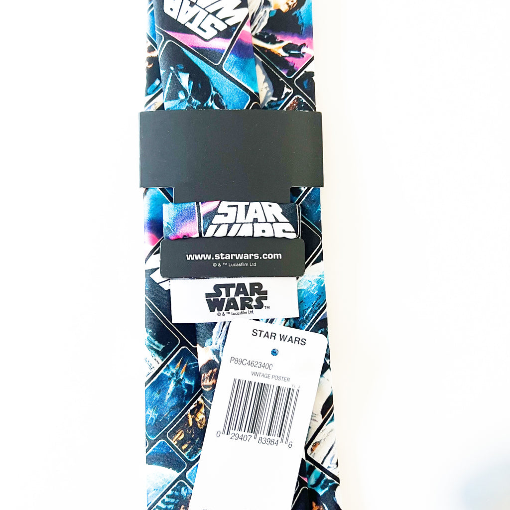 Star Wars Poster Design Neck Tie