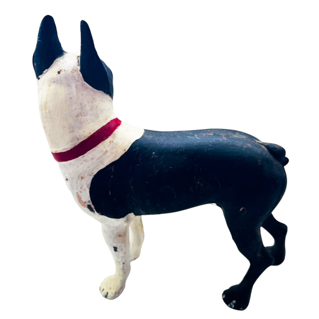 Antique Cast Iron Boston Terrier Doorstop