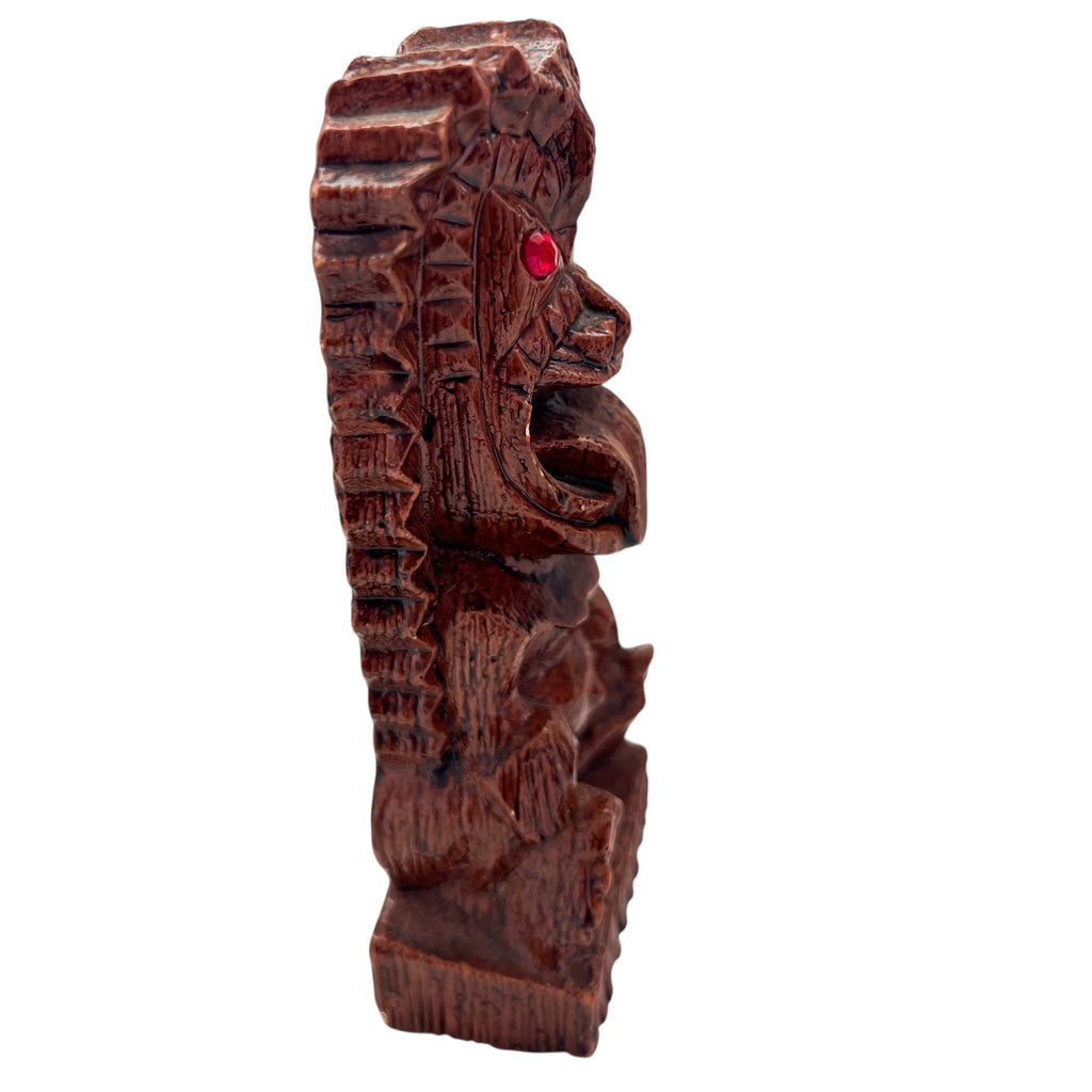 Vintage Hawaii God of Love Hapa Wood Tiki Figurine