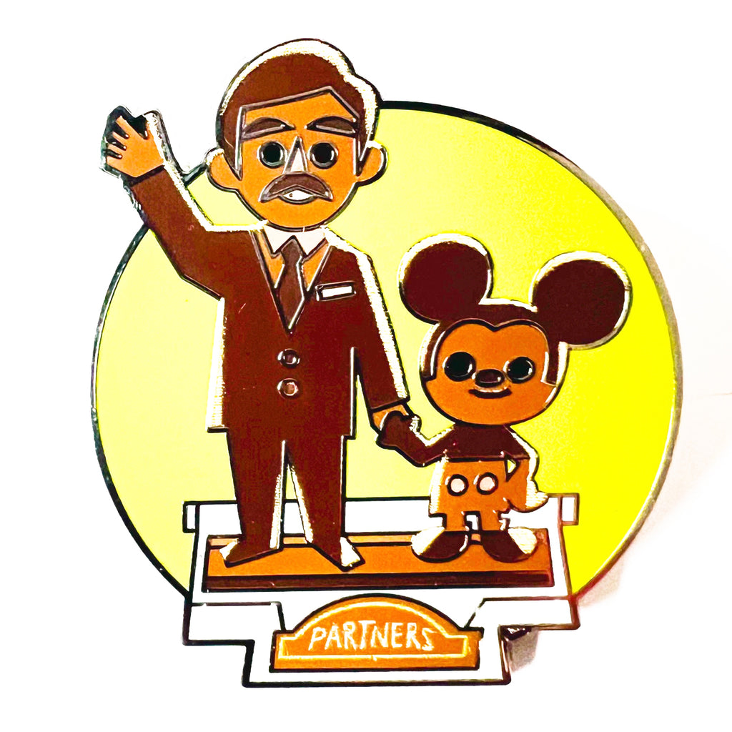 Disney Parks Partners Statue Walt Mickey Mouse Joey Chou Mystery Pin