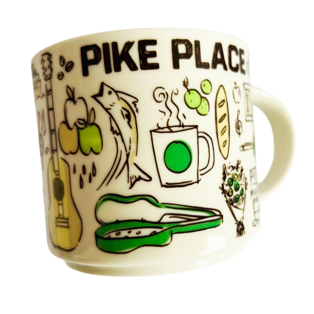 Starbucks Been There Series Pin Drop Collection Pike Place 14oz Mug