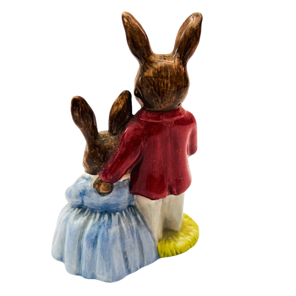 Royal Doulton Bunnykins Father Mother & Victoria Figurine