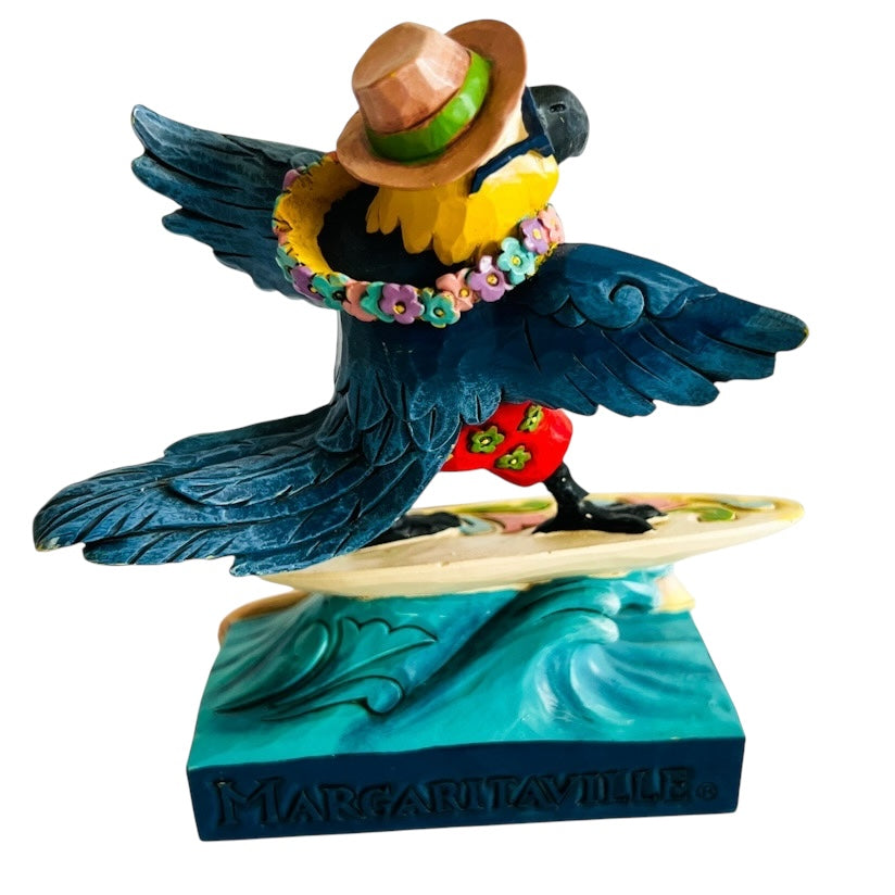 Jim Shore Margaritaville Parrot Head
Party Surfing Wave Beach 6001069
Figurine