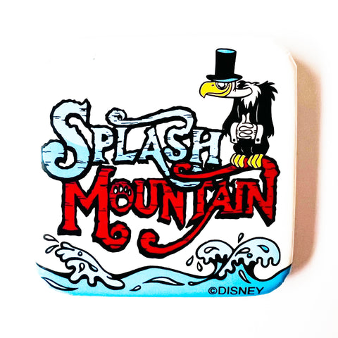 Vintage Disneyland Splash Mountain Vulture Logo 1996 Disney Parks Button