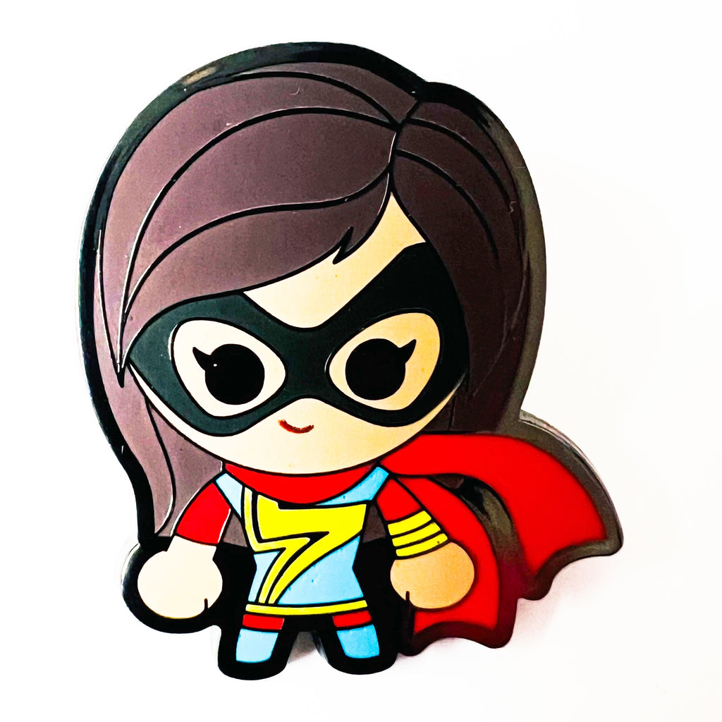 Disney Marvel Ms Marvel Kawaii Art Mystery Pin