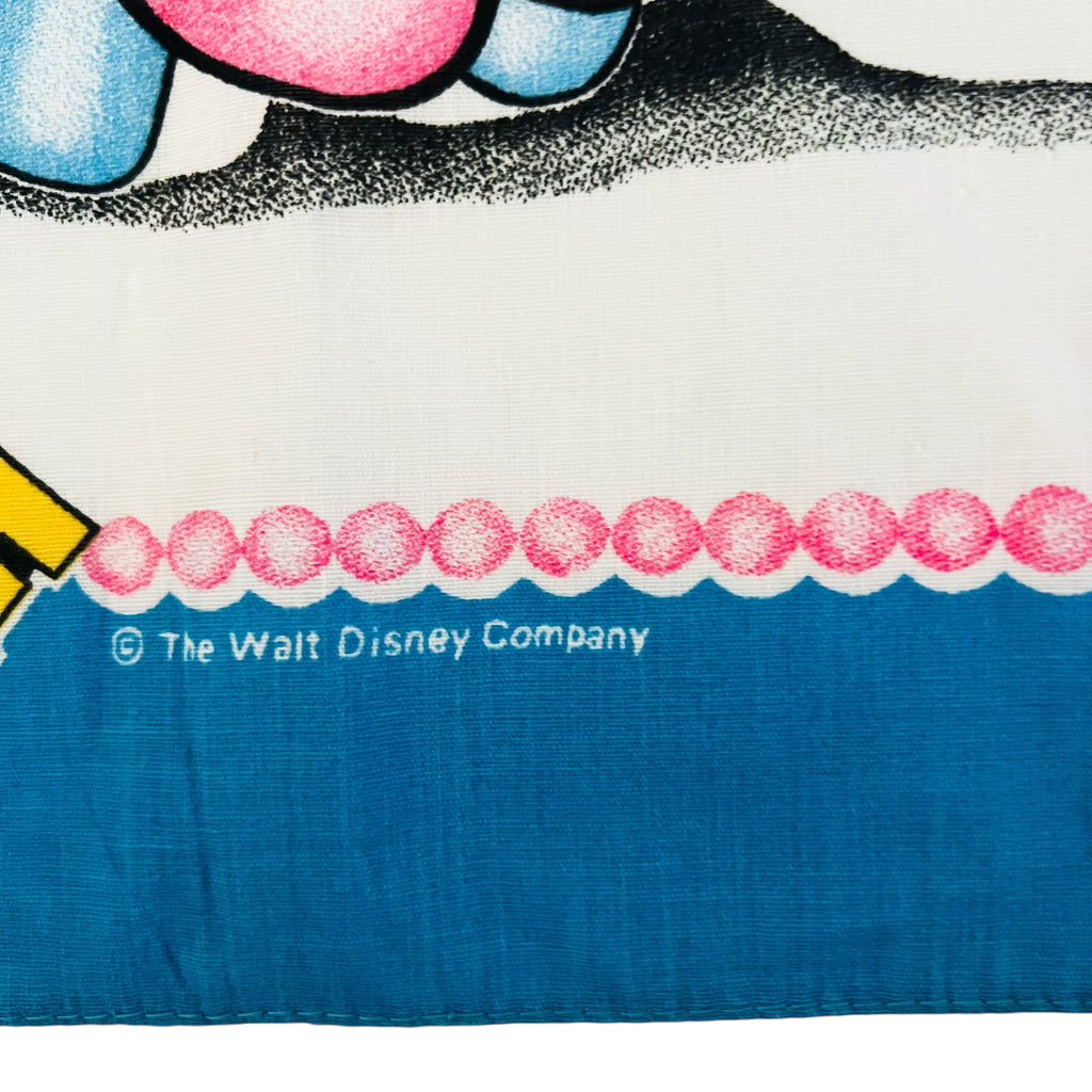 Vintage The Walt Disney Company Minnie and Daisy Cartoon Bandana Scarf