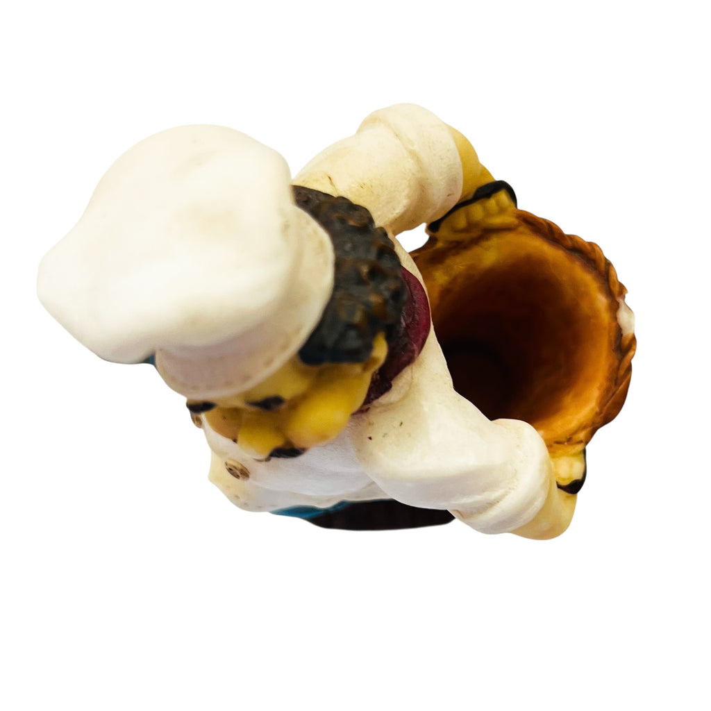 Vintage XCE Chef Figurine with Basket