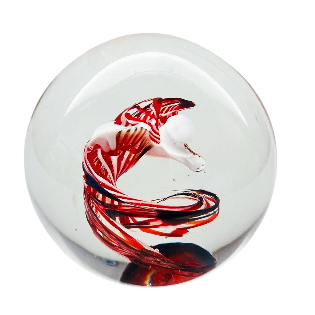 Vintage 1996 Hot Island Maui Studio Signed Paperweight