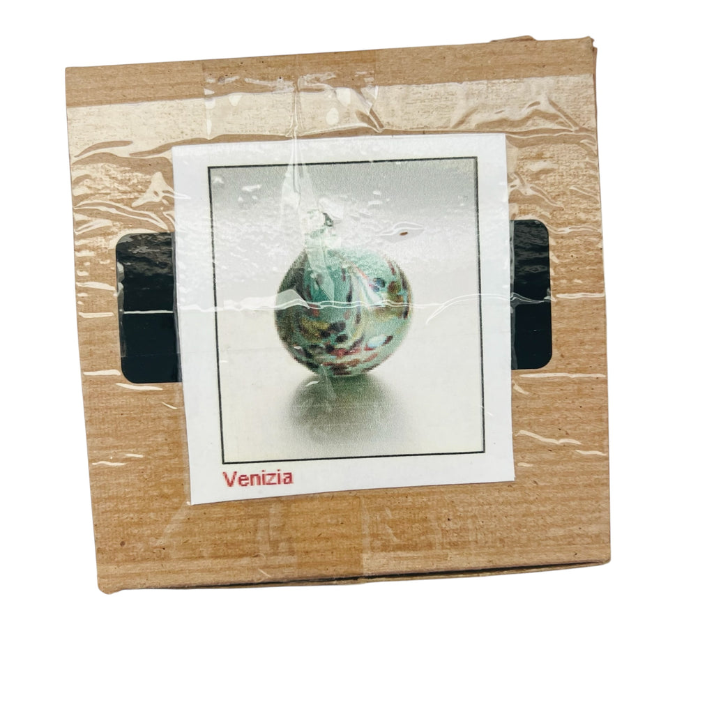 Studio Art Glass Christmas Ken & Ingrid Hanson Venizia Holiday Ornament