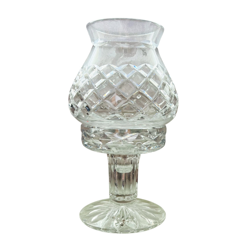 Vintage Block Casablanca Hurricane Lamp & Globe