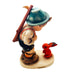 Vintage Hummel Sensitive Hunter Boy and Rabbit Western Germany Figurine