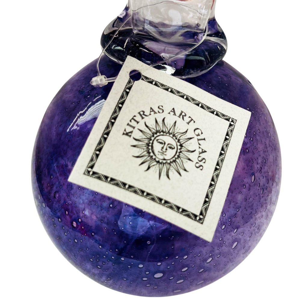 Kitra’s Art Glass Hanging Ball Sphere Ornament