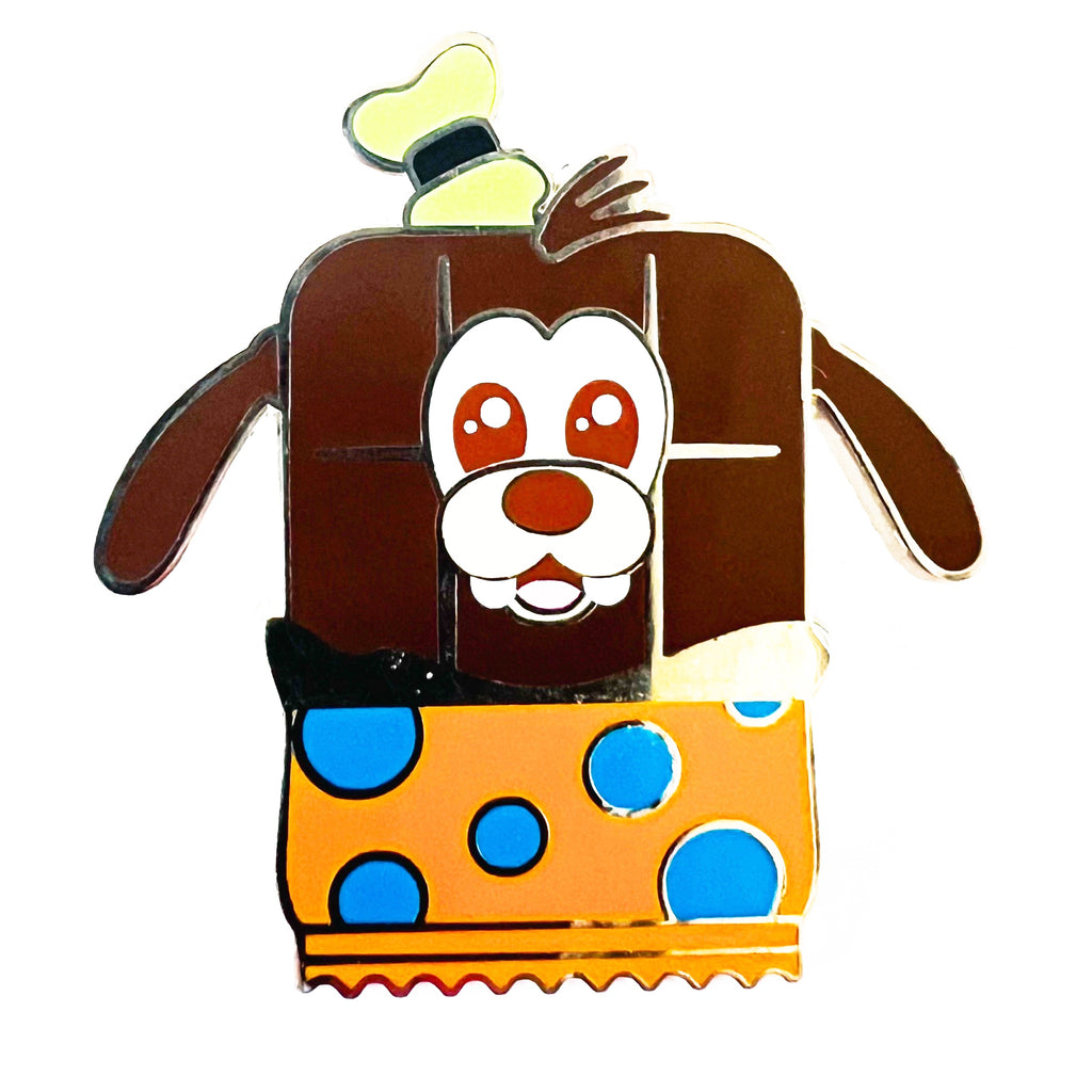 Disney Munchlings Goofy Chocolate Brownie Bar Candy Bar Mystery Pin