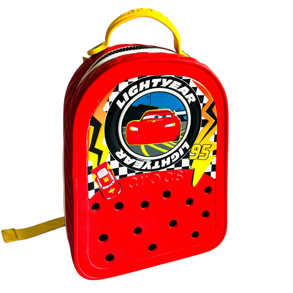 Disney X Crocs Lightning McQueen Pixar Cars Kids Backpack