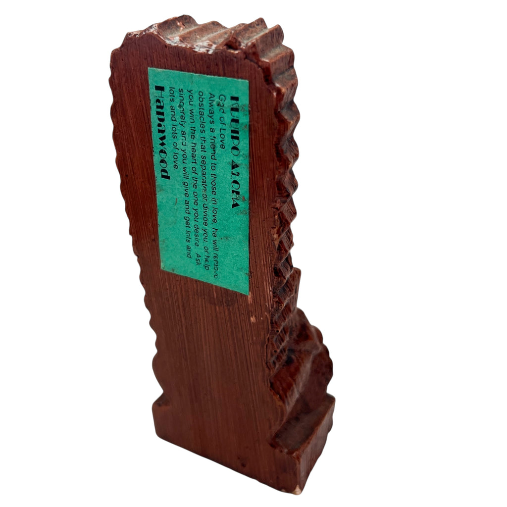 Vintage Hawaii God of Love Hapa Wood Tiki Figurine