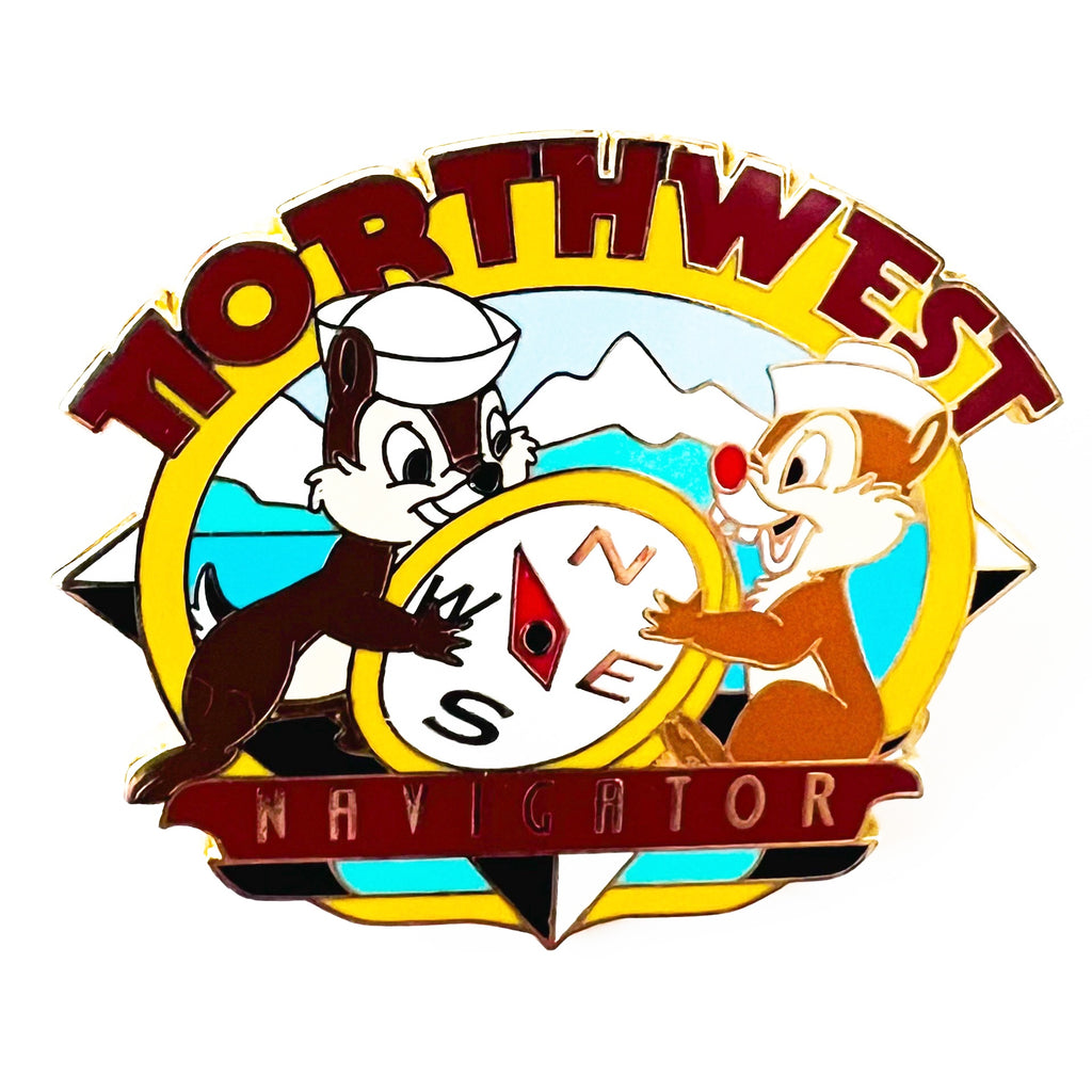 Disney Adventures By Disney Cruise Line Northwest Navigator Chip n Dale Pin