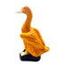 Vintage JAPAN Yellow Duck Ceramic Pedestal Figurine