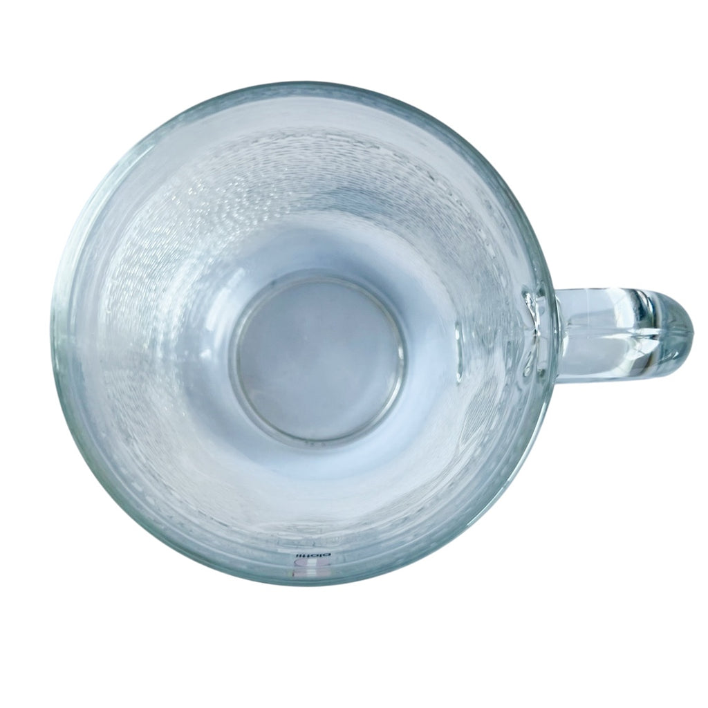 Littala 50cl Textured Clear Glass Mug